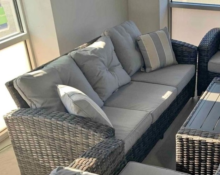American Design Furniture by Monroe - Bayside Outdoor Sofa